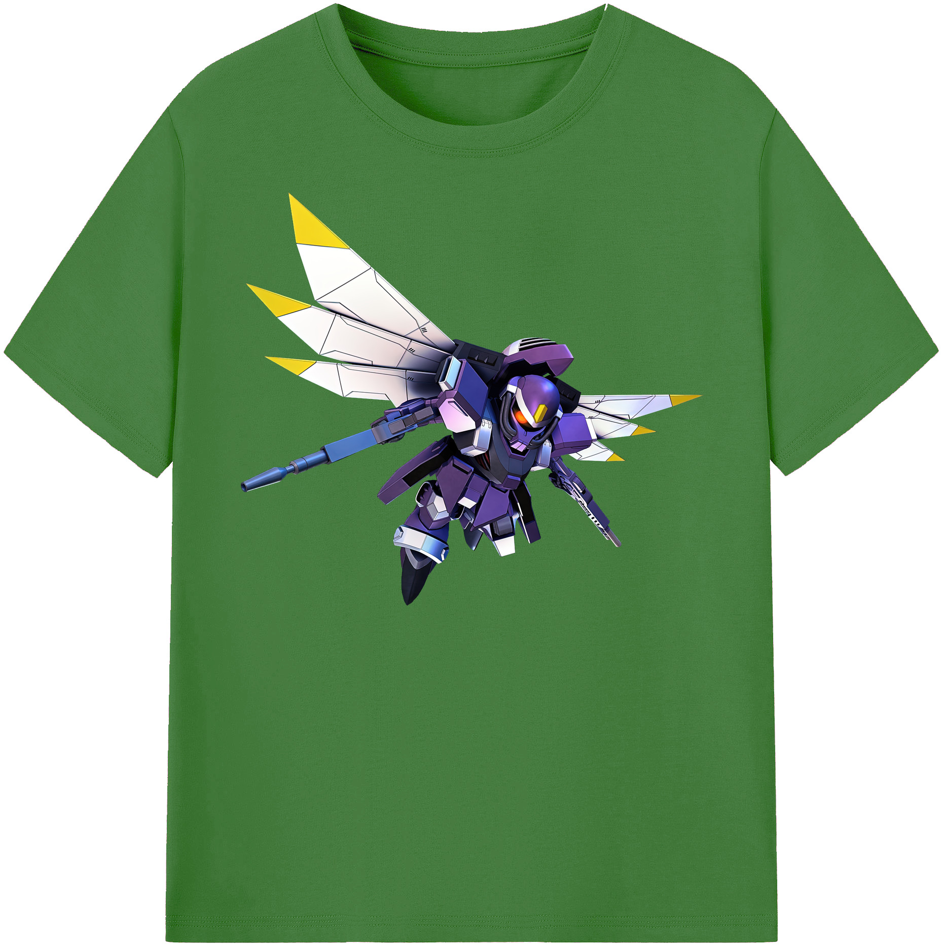 （画像用） 機動戦士ガンダム Mobile Suit Gundam レディースカジュアルプリントTシャツ（綿100％）